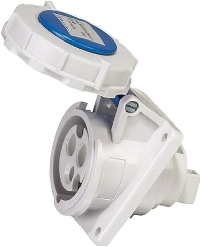 European Standard Concealed Oblique Socket Outdoor IP67 Waterproof Industrial Connector Power Controller Switch(SP-1485 5P 16A) in Saudi Arabia