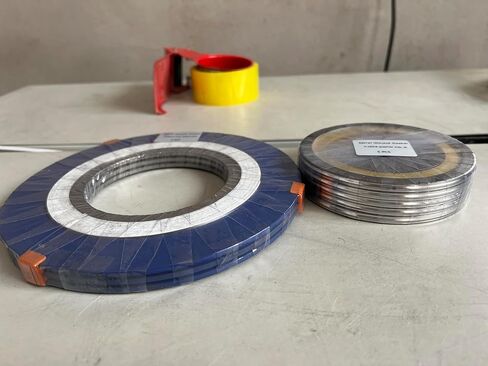 Gemmy Heart Not ASME Spiral Wound Gasket with SS316 Inner Ring,Graphite Filled,5Pcs 20" DN500 (5Pcs 20" DN500) in Kuwait