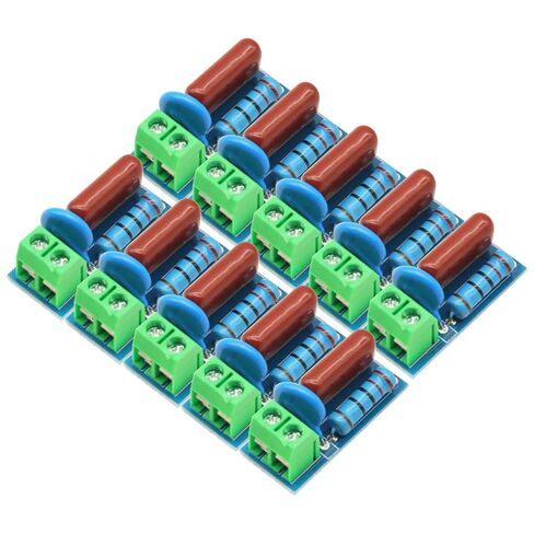 10Pcs RC Absorption Snubber Circuit Module Relay Contact Protection Resistance Surge RC Absorption Circuit Module in Kuwait