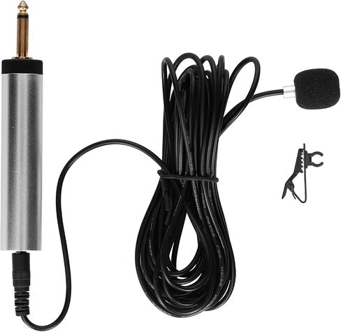 on Condenser Microphone Instrument Mic Lavalier Mic with 360 Degree Rotating for Guitar Sax Trumpet Violin Piano in Kuwait