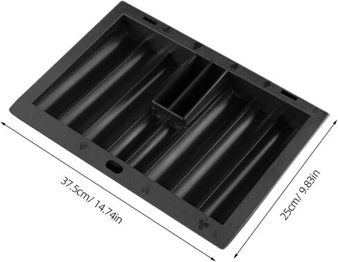 Chip Tray Pantry Holder Poker Chip Desk Tray Card Divided Serving Tray with Lid Board Rattan Chip Poker in Kuwait