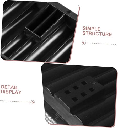 Chip Tray Pantry Holder Poker Chip Desk Tray Card Divided Serving Tray with Lid Board Rattan Chip Poker in Kuwait