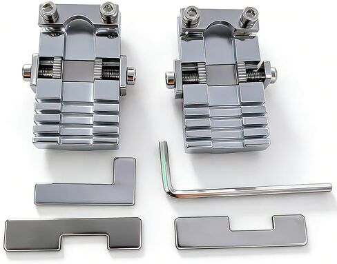 Universal Key Clamping Fixture with Storage Box, Multifunctional Accessories for Key Cutting Machines, Chrome Finish in Kuwait