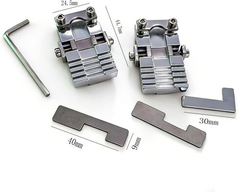 Universal Key Clamping Fixture with Storage Box, Multifunctional Accessories for Key Cutting Machines, Chrome Finish in Kuwait