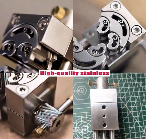 Stainless steel special-shaped vise, intelligent fractal fixed mounting device for tabletop, CNC processing fixing device, suitable for handicrafts, jewelry processing, models, DIY, maintenance, etc. in Kuwait