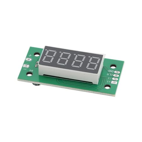 2Pcs DC 6V-25V Digital Counter Module 4-Digit Counter 0.36-inch Red LED Display Low-Level Switching Counting Module with Memory Function in Kuwait