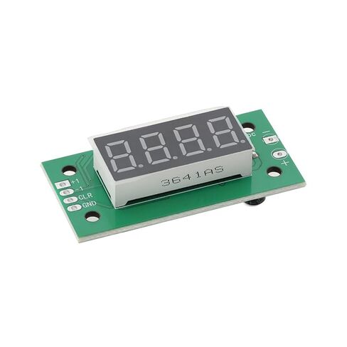 2Pcs DC 6V-25V Digital Counter Module 4-Digit Counter 0.36-inch Red LED Display Low-Level Switching Counting Module with Memory Function in Kuwait