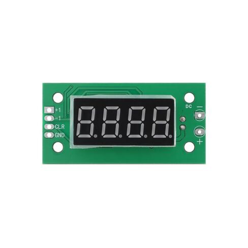2Pcs DC 6V-25V Digital Counter Module 4-Digit Counter 0.36-inch Red LED Display Low-Level Switching Counting Module with Memory Function in Kuwait
