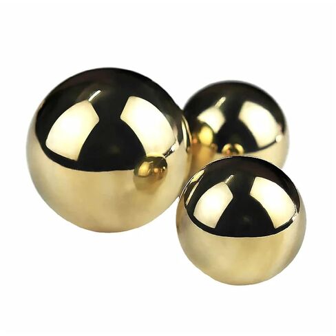 H62 Solid Copper Balls Pure Brass Precision Beads 1/1.5/2/2.5/3/3.5/3.175/4.5/4..45/5/6/7/9.525/10/12/12.7~60mm 1-200Pcs(Dia 6mm-50Pcs) in Saudi Arabia