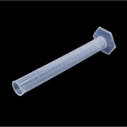 1PC 100ml Plastic Graduated Cylinder with Base Hydrometer Test Tube for Homebrew Beer Wine Making Lab Measuring in Kuwait