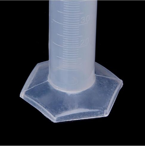 1PC 100ml Plastic Graduated Cylinder with Base Hydrometer Test Tube for Homebrew Beer Wine Making Lab Measuring in Kuwait