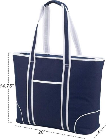 Georgia Tech Licensed Yellow Jackets Extra Large Insulated Cooler Bag - 30 Can Tote- Designed & Quality Approved in USA in Kuwait