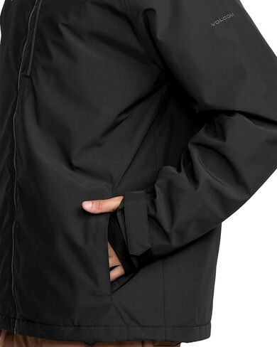 Volcom Men's 2836 Insulated Snowboard Jacket – 20K Waterproof, Recycled 2-Layer, Black, X-Small in Kuwait