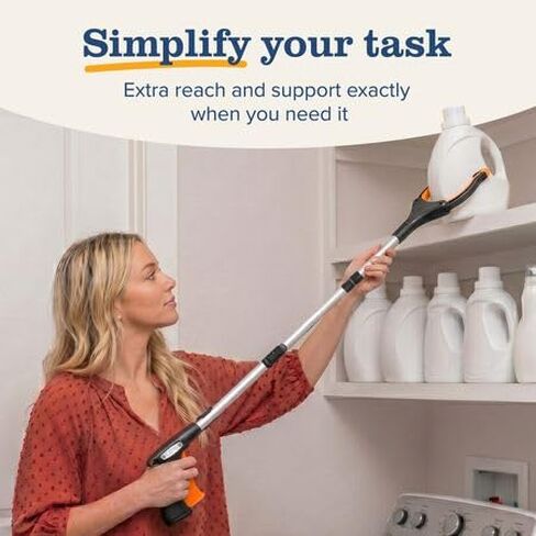 أداة EZPIK Pro مقاس 46 بوصة قابلة للطي لكبار السن - أدوات الإمساك لكبار السن أداة الوصول الثقيلة لالتقاط القمامة المعدات العلوية - عصا الإمساك بالمخلب لمساعدات الوصول، ومقبض الأعشاب in Kuwait