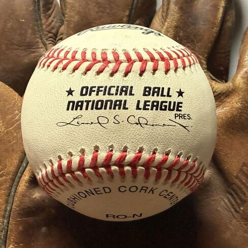 Greg Luzinski Signed Autographed Official National League (ONL) Baseball - Todd Mueller COA in Kuwait