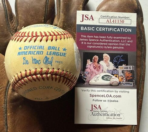 Carl Hubbell (d. 1988) Signed Autographed Official American League (OAL) Baseball - JSA COA in Kuwait