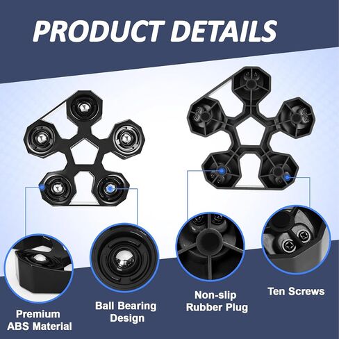 Bowling Ball Cup, Rotating Bowling Ball Spinner for Cleaning, Spare Bowling Ball Stand - Effortless Cleaning & Polishing with 360° Rotation | Bowling Ball Holder for All Major Balls in Saudi Arabia
