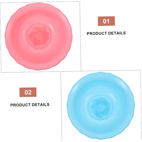 6pcs Plastic Wash Basin for Face Cleansing Use and Easy to Clean Bowls for Washing and Cleaning Tasks Random Colors in Kuwait