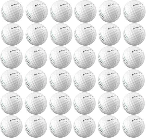 Maxfli StraightFli Golf Balls – Gloss White, 36- Pack | Low Spin Distance Golf Balls for Straighter Shots | Soft Feel, Durable Ionomer Cover | for Beginners & Recreational Golfers in Kuwait