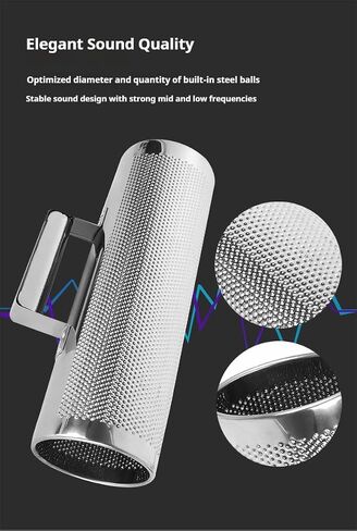 Stainless Steel Guiro 8" Percussion Instrument with Scraper, Professional Metal Shaker for Live Performance, Band Accompaniment (3" * 8") in Kuwait