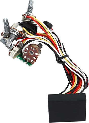 Electric Bass Preamp Circuit, Bass EQ Equalizer Bass Amplifier with Plastic Metal Shell for DIY Musicians and Luthiers in Kuwait
