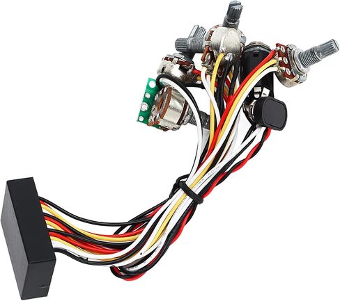 Electric Bass Preamp Circuit, Bass EQ Equalizer Bass Amplifier with Plastic Metal Shell for DIY Musicians and Luthiers in Kuwait