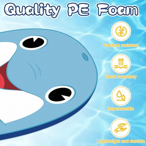Dolphin Swim Kickboard Cute Cartoon Swimming Training Kick Board Fish Head Design High Buoyancy EVA Training Aid Float Pool Exercise Equipment Water Fun Tool for Kid Beginners Water Accessories Gift in Kuwait