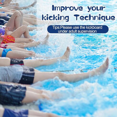 Dolphin Swim Kickboard Cute Cartoon Swimming Training Kick Board Fish Head Design High Buoyancy EVA Training Aid Float Pool Exercise Equipment Water Fun Tool for Kid Beginners Water Accessories Gift in Kuwait