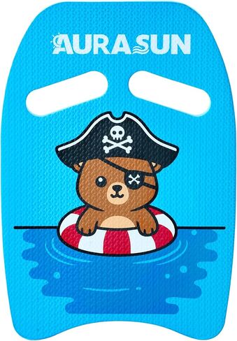 AURASUN Kick Boards for Kids, Kickboard for Kids Swim Training & Swimming Gear - High Buoyancy Pool Aid Safety Kickboard, Summer Party Accessory, Suitable for Beginners in Saudi Arabia