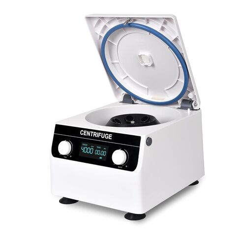 Centrifuge Machine 8x10ml/15ml Lab Benchtop Centrifuge 500-4000RPM 1920×g RCF Timing 10s-99min99s LCD Digital Desktop Centrifuge for Laboratory/University/Industry/Environmental Protection in Kuwait