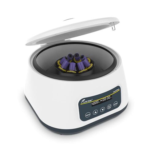 LAB FISH Digital PRP Benchtop Centrifuge Machine 2ml~5ml/10ml/15ml Lab Test Tubes 500-4000RPM Max1717xg in Kuwait