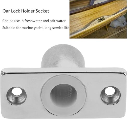 Oar Locks Holder, 316 Stainless Steel T Shaped Top Mount Heavy Duty Oar Locks for Row Boat in Saudi Arabia