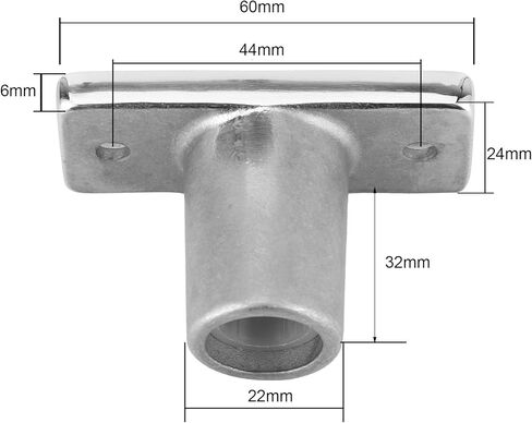 Oar Locks Holder, 316 Stainless Steel T Shaped Top Mount Heavy Duty Oar Locks for Row Boat in Saudi Arabia