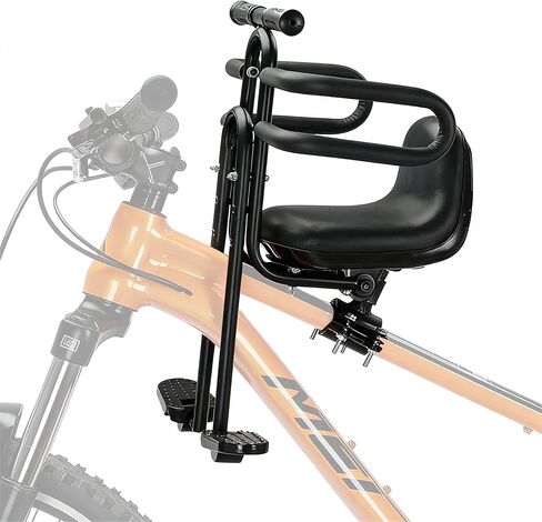 Fediman Front-Mounted Bike Child Seat for Toddlers 2-5 Years – Adjustable Height, Universal Fit for Mountain & Commuter Bikes in Kuwait