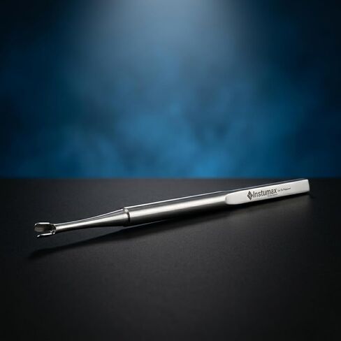 Single Ended Round Jhar Instrument Set of 3 Stainless Steel Precision Hand Tools with Textured Grip Handle for Educational Training Laboratory and Professional Applications in Kuwait