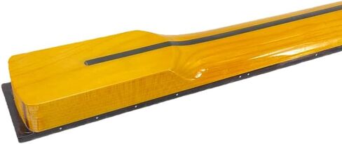 VetimobatoYellow Paint Maple Electric Guitar Neck 6 String - 20 Fret 25.5" Replacement Neck with Rosewood Fretboard, 42mm Nut Width, Big F Headstock- Bolt-On Unfinished DIY Guitar Parts in Saudi Arabia