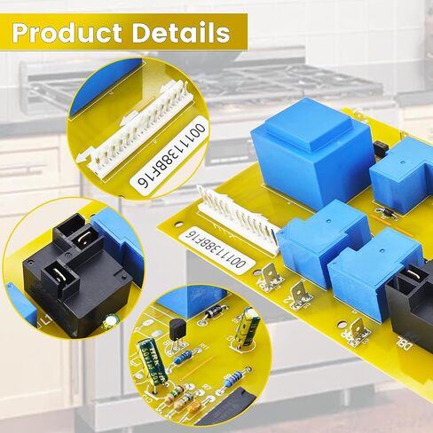 92028 Relay Board Replacement Parts Compatible with Dacor Range Oven Replace DE81-09179A 82127 82995 740533 AP3851203 Range Oven Microwave Stove PCB Relay Power Control Board in Kuwait