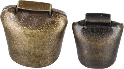 Copper Sheep and Cow Bells Reliable Loud Sound for Grazing and Herding Needs (Medium Bronze) in Kuwait