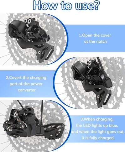 Replacement Type-C Charging Cable for Shimano Di2 EW-EC300, for 12-Speed Road Drivetrains in Kuwait
