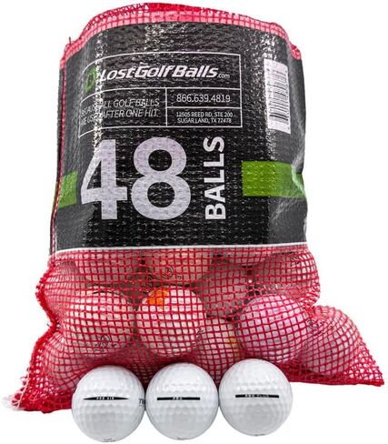 كرات الجولف LostGolfBalls المستخدمة من Vice Mix (48 حزمة) - جودة 3A - كرات الجولف المختلطة المعاد تدويرها - أداء ممتاز للعب لجميع مستويات المهارة in Kuwait