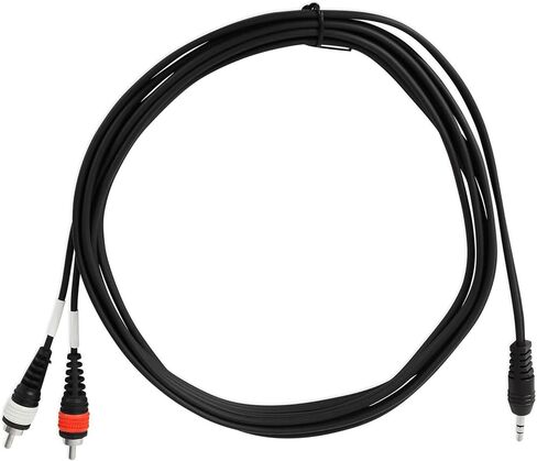 Rockville RPG152K Bundle: Dual 15" Powered DJ/PA Speakers with Bluetooth/USB/SD for Phone/Laptop/TV, RTR172 17-Ft 2-Channel Twisted Pair RCA Cable, RNRMR10 10-Ft 3.5mm TRS to Dual RCA Cable, 3-Items in Kuwait