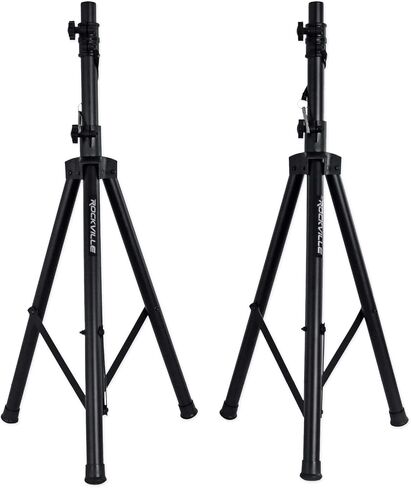 Rockville RPG152K Bundle: Dual 15" Powered DJ/PA Speakers with Bluetooth/USB/SD for Phone/Laptop/TV, RTR172 17-Ft 2-Channel Twisted Pair RCA Cable, RNRMR10 10-Ft 3.5mm TRS to Dual RCA Cable, 3-Items in Kuwait