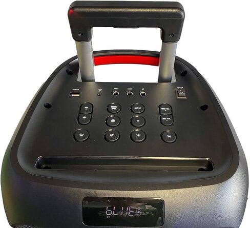 نظام كاريوكي سينجترونيك BT-0808Pro المحمول بقدرة 500 وات، مجاني: 2 × ميكروفونات احترافية in Kuwait