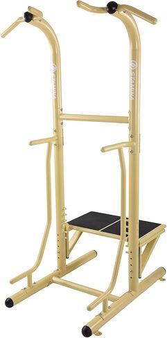 برج بار التحمل ومحطة الغطس من Stamina Pull Up Bar، معدات رياضية منزلية قائمة بذاتها في الهواء الطلق - حامل تمرين قابل للتعديل ومحمول لتدريب وزن الجسم in Kuwait