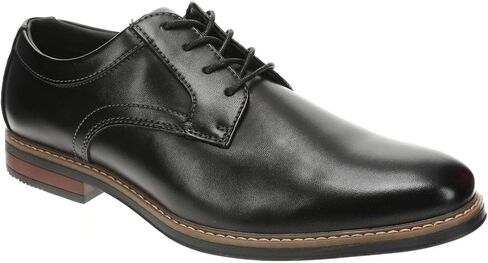 Nunn Bush Men's Carmelo Oxford Classic Modern Formal Plain Toe Lace Up Dress Casual Shoes in Saudi Arabia