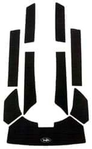 Blacktip Jetsports Traction Traction Mets متوافقة مع Sea-Doo 1996-2002 GTX (غير 4-TEC)/1997-2000 GTI Sea-Doo Slate Gray in Kuwait