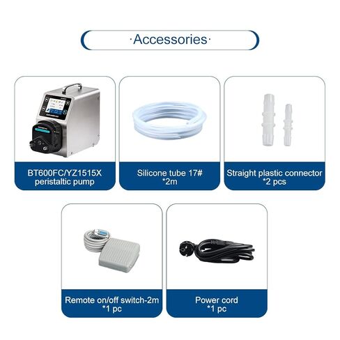 مضخة تمعجية مضخة الجرعات الذكية مع رأس المضخة YZ1515x (0.007 مل / دقيقة - 2280 مل / دقيقة) لمضخة قياس نقل السائل لتطبيق المختبر (110 فولت) BT600FC in Kuwait