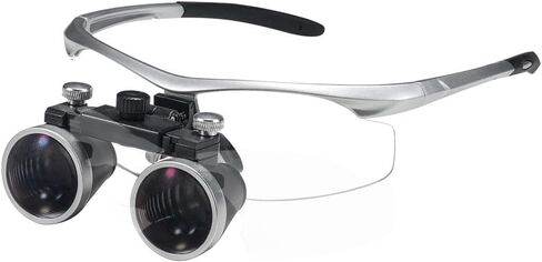 Dental Loupe 3.5X, Optical Magnifying Glasses for Dentistry, Magnifier for All Purpose(Black) in Kuwait