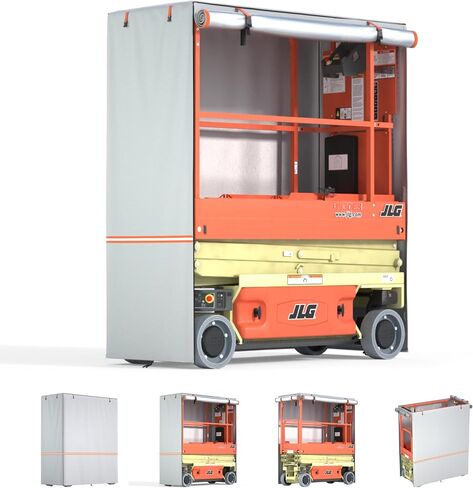 غطاء رفع المقص، يناسب JLG، وGenie، وUpright، وSkyjack، وغيرها من العلامات التجارية. مصنوع من قماش أكسفورد 600D عالي التحمل ومقاوم للماء، ويمكن استخدامه بدون تفكيك. (75 طولًا × 34 عرضًا × 87 ارتفاعًا) in Kuwait