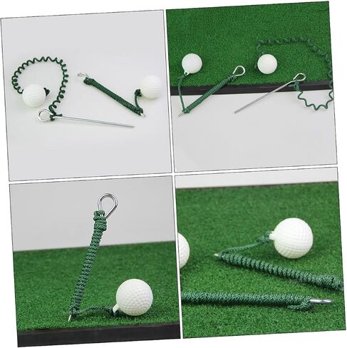 Swing Training Device Golf Practice Training Rope Ball for Swing Improvement in Kuwait
